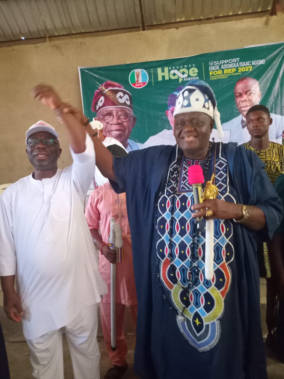 Osun House of Representatives aspirant, Ademola Agoro, rallies support for governorship hopeful Ambo