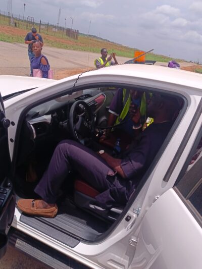 Airport Upgrade: Oyo Presents Specialised Vehicle to NAMA(Photo)