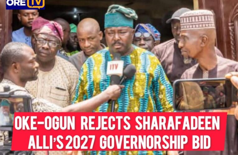 Òkèògùn Rejects Sharafadeen Alli’s 2027 Governorship Bid