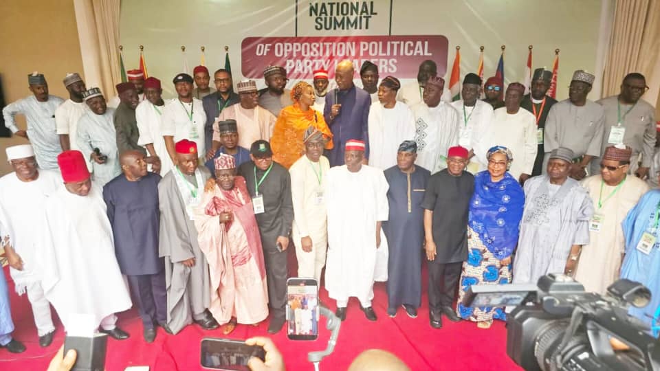 Breaking:2027 Race Heats Up as Opposition Unites Behind Single Presidential Flagbearer