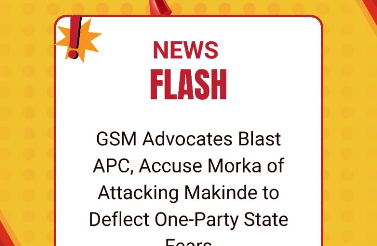 GSM Advocates Blast APC, Accuse Morka of Attacking Makinde to Deflect One-Party State Fears