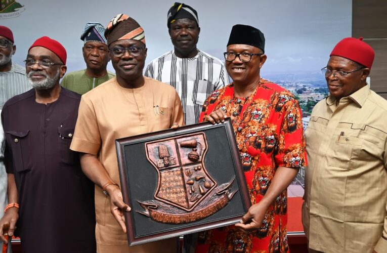 2027 Coalition: Makinde Hosts Obi, South-East Leaders in Strategic Meeting