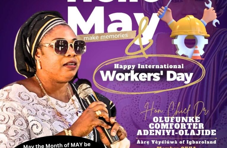 WORKERS’ DAY: “Workers Are the Engine Room of Progress” – Hon Comforter Hails Workers, Welcomes Constituents to New Month