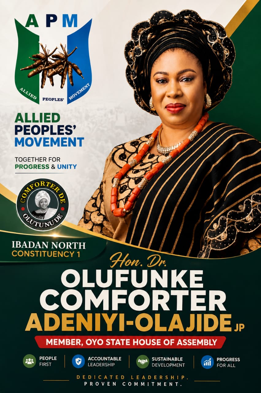 Just In: Hon. Comforter Olajide Officially Joins APM Ahead of 2027 Elections