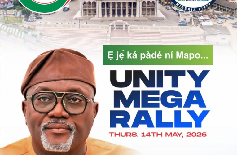 Odidiomo Intensifies Mobilisation for PDP–APM Unity Mega Rally in Ibadan