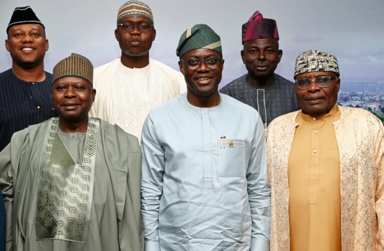 PDP BoT, Turaki-Led PDP NWC, Members Visit Makinde Over Oriire Abductions, Seek Security Overhaul