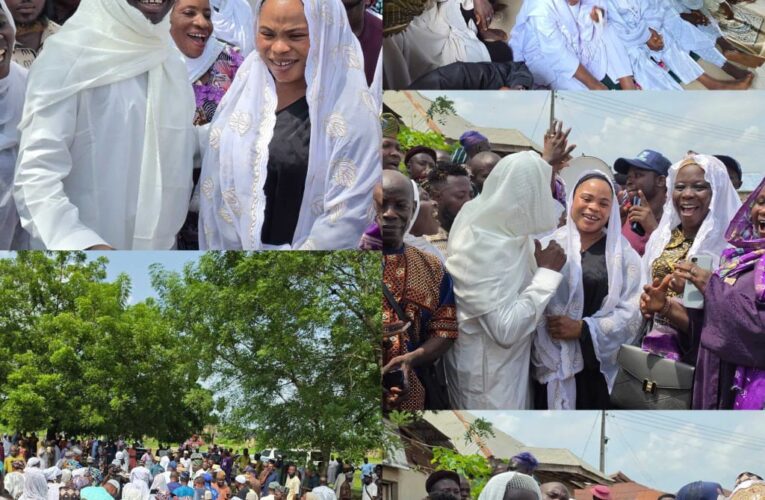 Lagelu: Massive Turnout as Thousands Welcome Chairman Kamorudeen at First Post-Hajj Jum’ah in Lagun