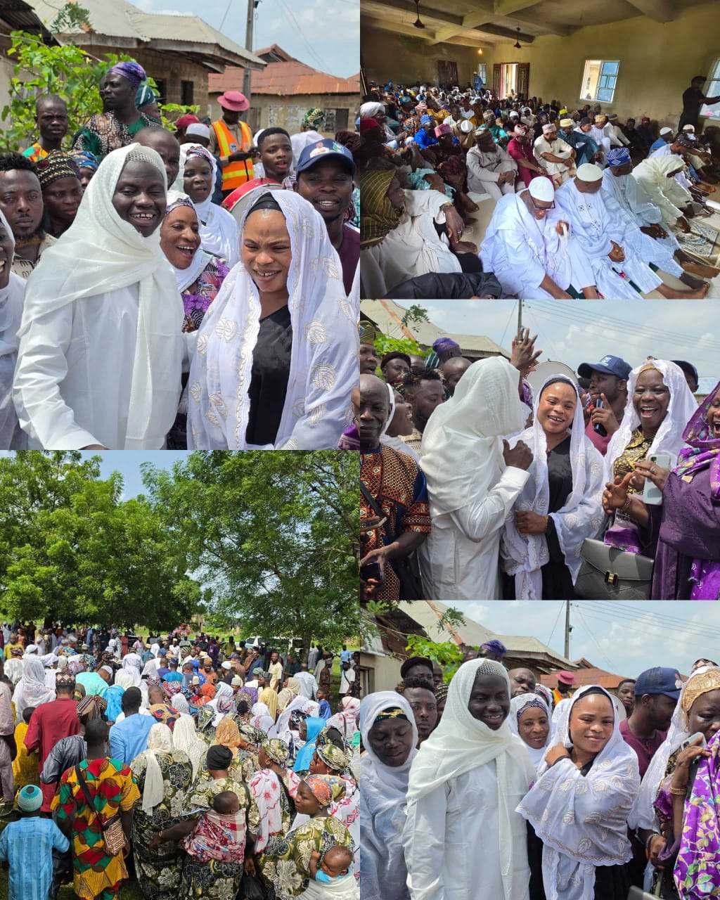 Lagelu: Massive Turnout as Thousands Welcome Chairman Kamorudeen at First Post-Hajj Jum’ah in Lagun