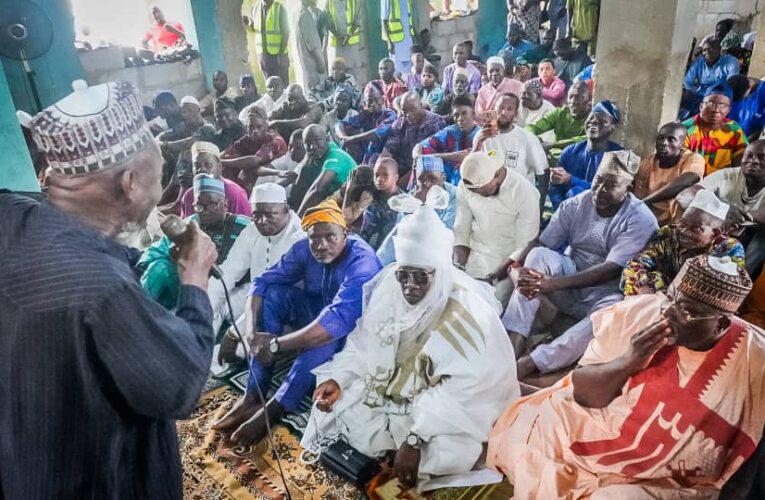 Ahead of 2027: Ago Ebira Muslims Applaud Odidiomo’s ₦10m Mosque Intervention