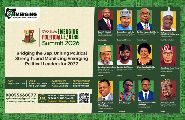 APC Guber Candidate Sharafadeen Alli to Sign Generational Inclusion Pact at Oyo EPL Summit 2026