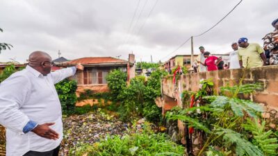 Odidiomo Inspects Abandoned Ring Road–Elewura–Challenge Bridge, Vows to Pursue Restoration