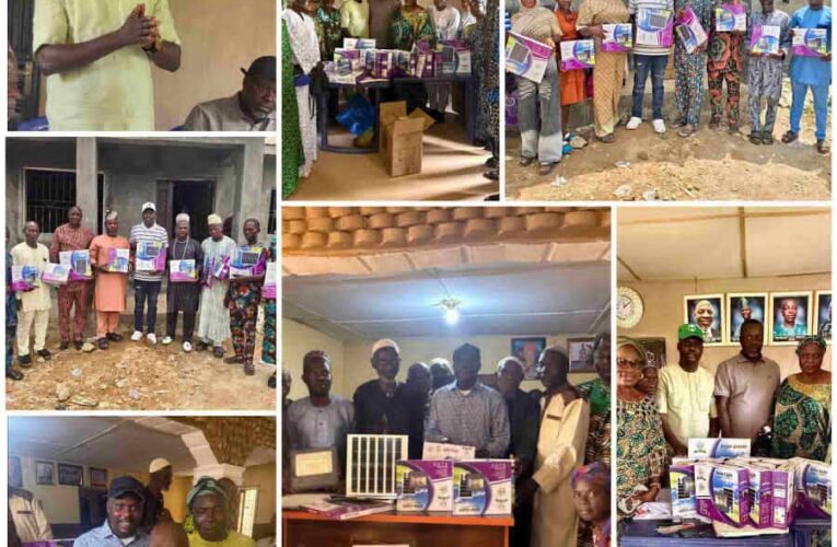 *Lawmaker, Waheed Akintayo Takes Lights Up Oluyole to Five Additional Wards*