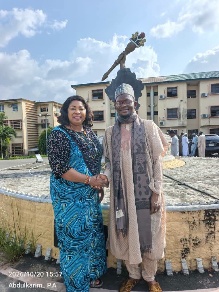 Hon. Comforter, Oyo Assembly Receive Sarki Hausawa of Ibadanland on Courtesy Visit