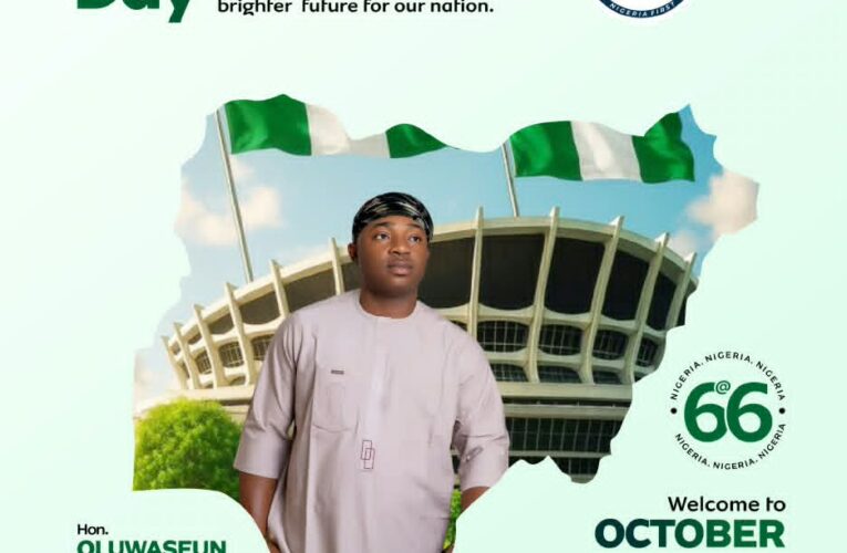 66th Independence: Olufade Seeks Collective Action For A Better Nigeria
