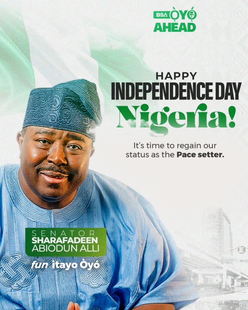 Alli Felicitates Nigerians on Independence Day, Canvasses Support for Tinubu, Other APC Candidates