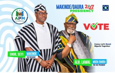 Makinde-Daura Presidential Campaign Organization (MDPCO) Appoints Campaign State Directors